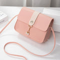 Women's Mini Square Crossbody Bag – Small PU Leather Purse for Travel